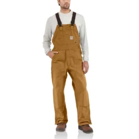 Herren-Latzhose aus Baumwoll-Duck in lockerer Passform – flammhemmende Latzhose