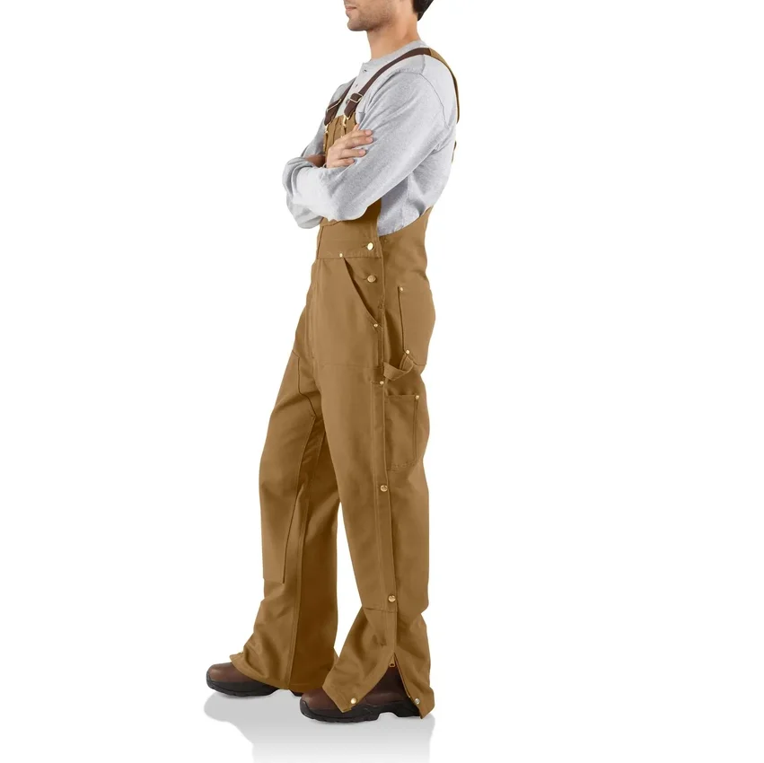Herren-Latzhose aus Firm Duck-Canvas in lockerer Passform