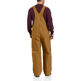 Herren-Latzhose mit lockerer Passform aus Firm Duck-Stoffen, gefüttert