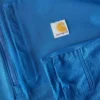 Herren-Pullover «Force» mit Fleecefutter und feuchtigkeitsableitendem Halbzip
