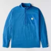 Herren-Pullover «Force» mit Fleecefutter und feuchtigkeitsableitendem Halbzip