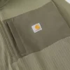 Herren-Pullover «Force» mit Fleecefutter und feuchtigkeitsableitendem Halbzip