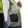 Herren-Regenjacke «Portsmouth» mit hoher Sichtbarkeit, Klasse 3, wasserdicht: Storm Defender Jacke