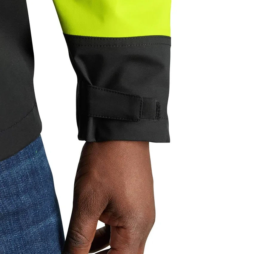 Herren-Regenjacke «Portsmouth» mit hoher Sichtbarkeit, Klasse 3, wasserdicht: Storm Defender Jacke