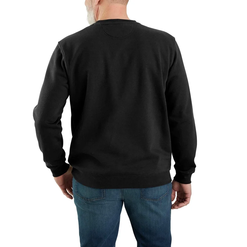 Herren-Sweatshirt «Marquette» mit lockerem Schnitt und Rundhalsausschnitt
