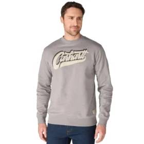 Herren-Sweatshirts «Sawyer Graphic Script» mit Rundhalsausschnitt