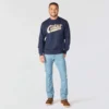 Herren-Sweatshirts «Sawyer Graphic Script» mit Rundhalsausschnitt