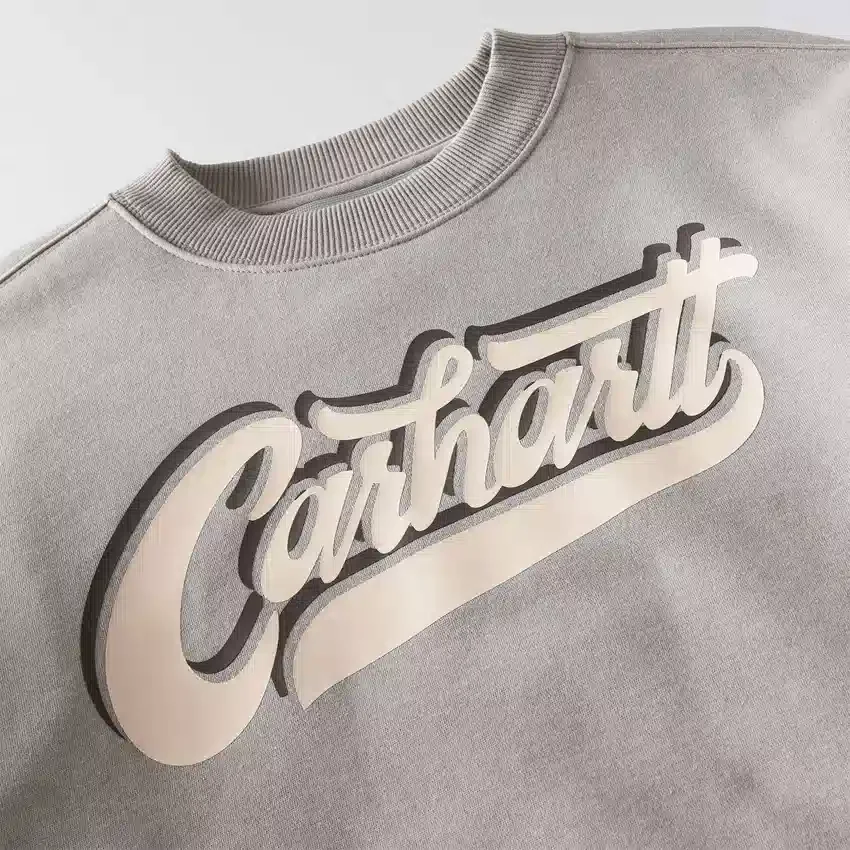 Herren-Sweatshirts «Sawyer Graphic Script» mit Rundhalsausschnitt
