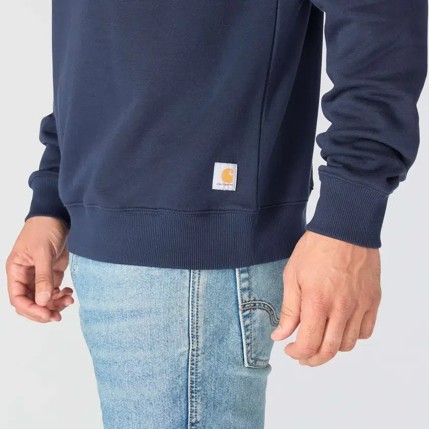 Herren-Sweatshirts «Sawyer Graphic Script» mit Rundhalsausschnitt