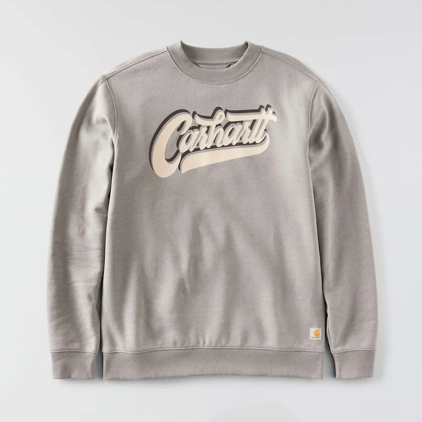 Herren-Sweatshirts «Sawyer Graphic Script» mit Rundhalsausschnitt