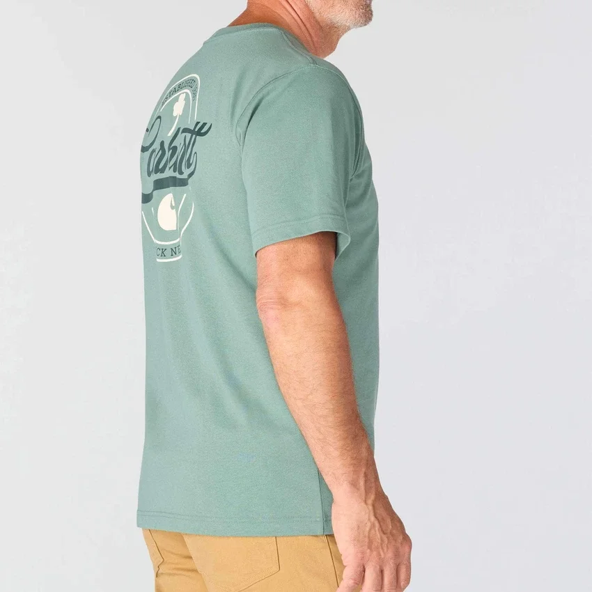 Herren-T-Shirt «Dearborn Relaxed Fit Luck Graphic» – St. Patrick’s Day-Hemd
