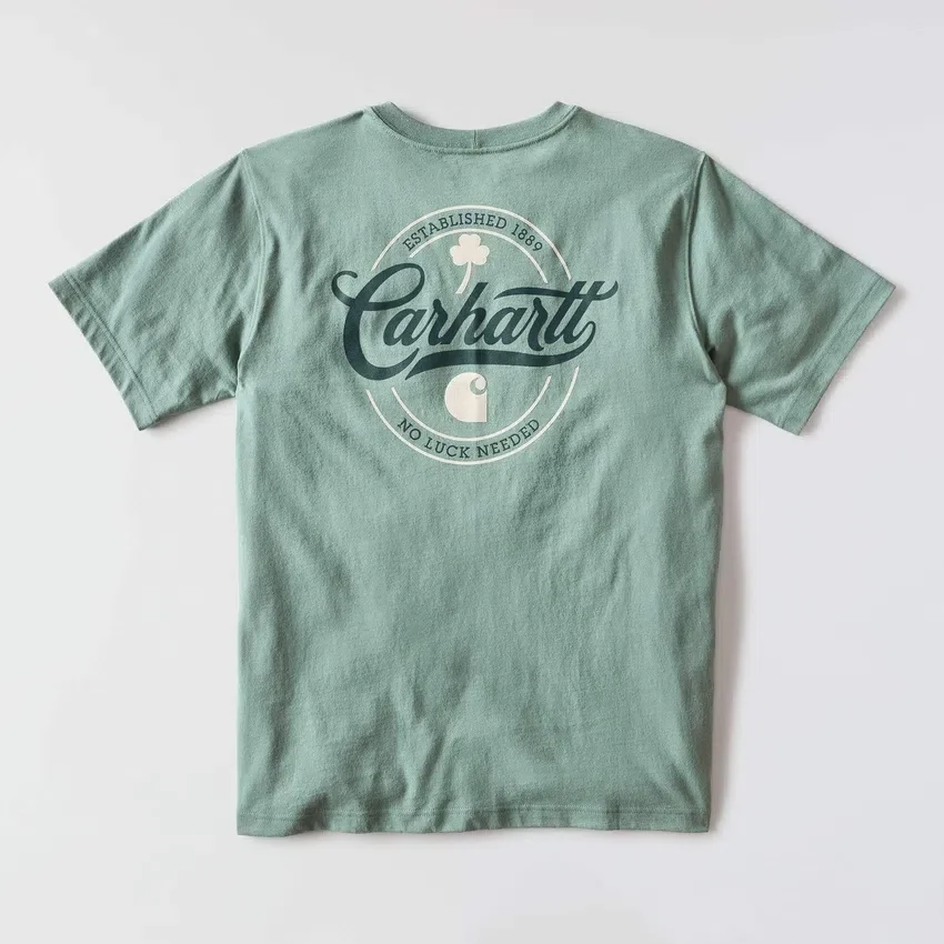 Herren-T-Shirt «Dearborn Relaxed Fit Luck Graphic» – St. Patrick’s Day-Hemd