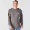 Herren-T-Shirt «Force Irvine Fr» mit Feuchtigkeitstransport und langen Armlingen – flammhemmende Hemden