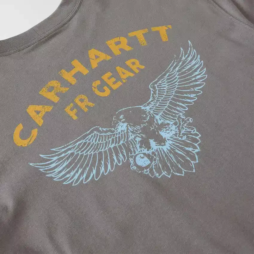 Herren-T-Shirt «Force Irvine Fr» mit Feuchtigkeitstransport und langen Armlingen – flammhemmende Hemden