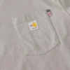 Herren-T-Shirt «Force Irvine Fr» mit langen Armlingen und Flammen-Motiv – flammhemmende Hemden