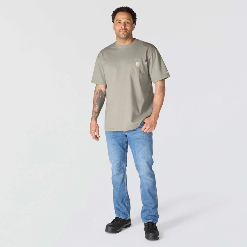Herren-T-Shirt «Fr Force Dearborn» in lockerer Passform – flammhemmende Hemden