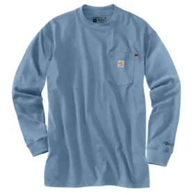 Herren-T-Shirt «Fr Force Dearborn» mit lockerer Passform und langen Armlingen