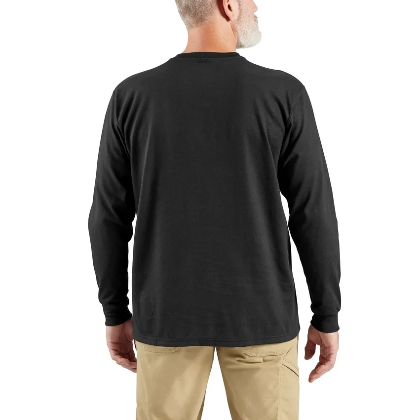 Herren-T-Shirt «Fr Force Dearborn» mit lockerer Passform und langen Armlingen