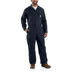 Herren-Twill-Overall in lockerer Passform – flammhemmende Overalls