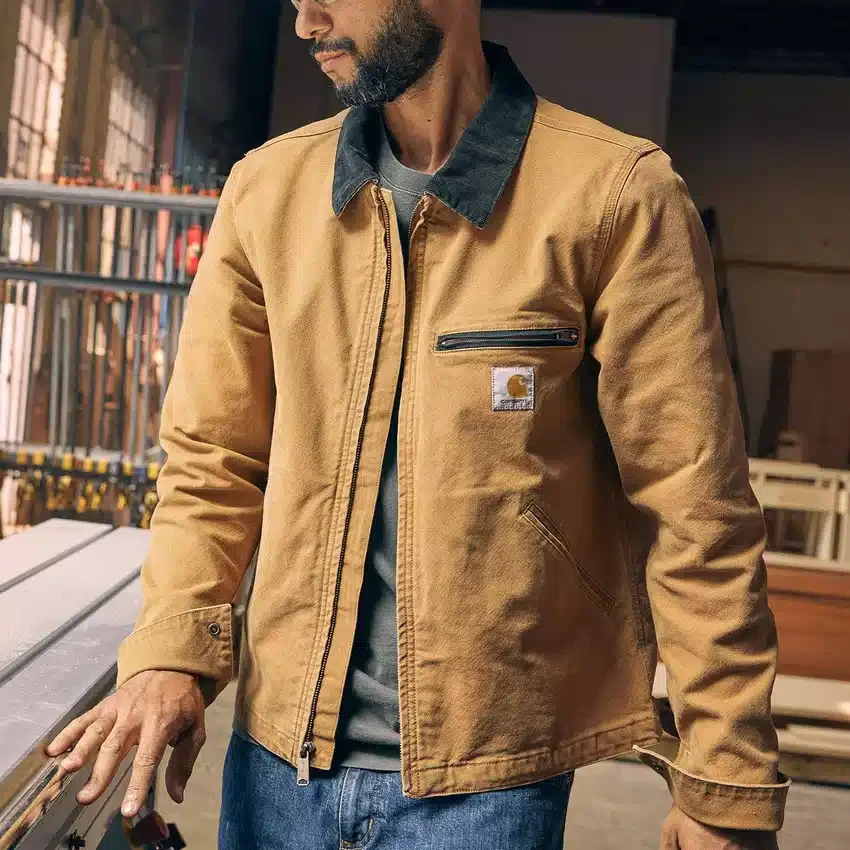 Herrenjacke «Re-Engineered Relaxed Fit Duck Detroit Jacket»