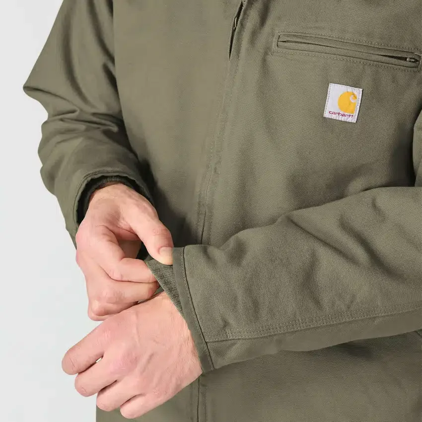 Herrenjacke «Washed Duck Sierra» mit Sherpa-Futter
