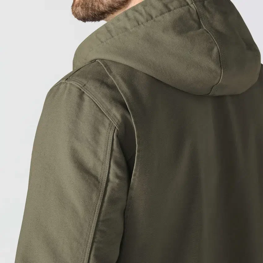 Herrenjacke «Washed Duck Sierra» mit Sherpa-Futter