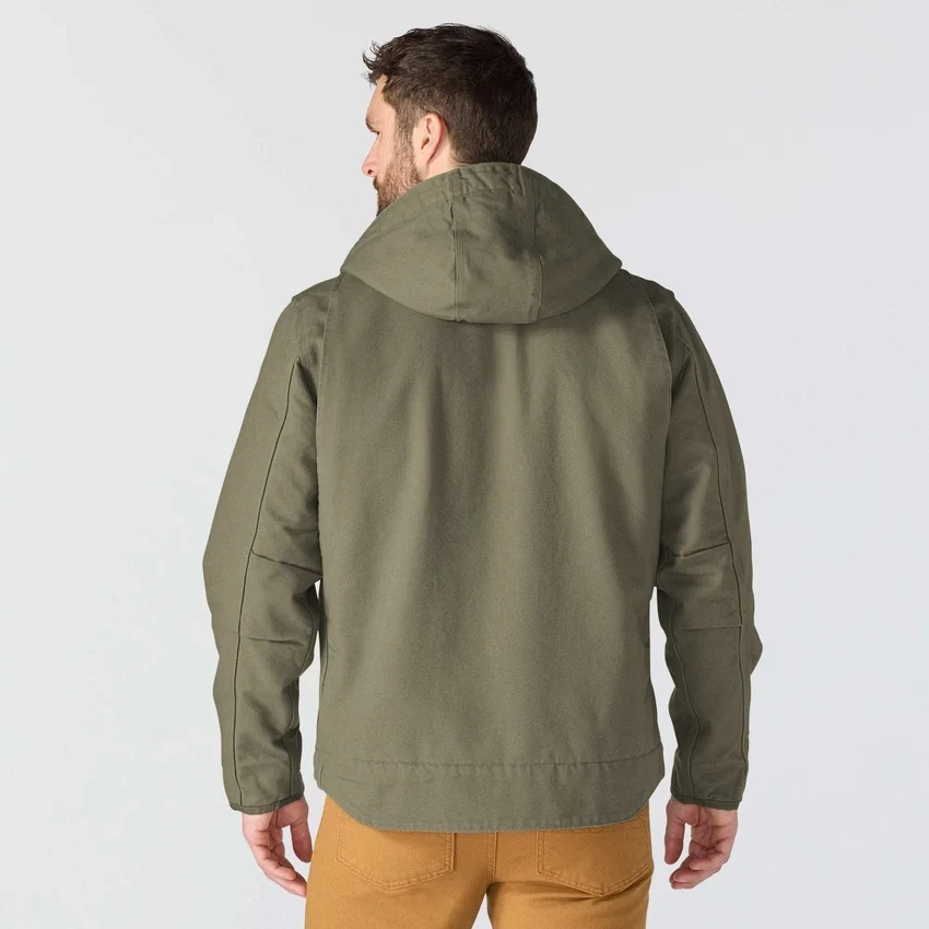 Herrenjacke «Washed Duck Sierra» mit Sherpa-Futter