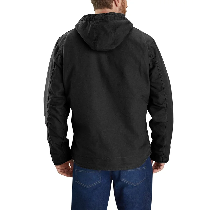 Herrenjacke «Washed Duck Sierra» mit Sherpa-Futter