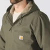 Herrenjacke «Washed Duck Sierra» mit Sherpa-Futter