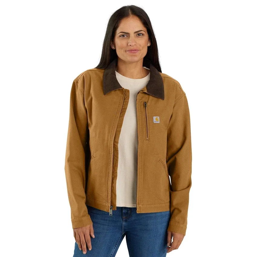 Ikonische Crawford Canvas Detroit Jacket für Damen