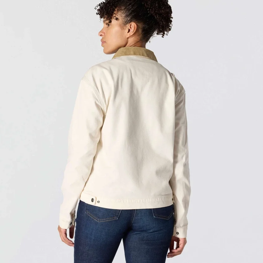Ikonische Crawford Canvas Detroit Jacket für Damen