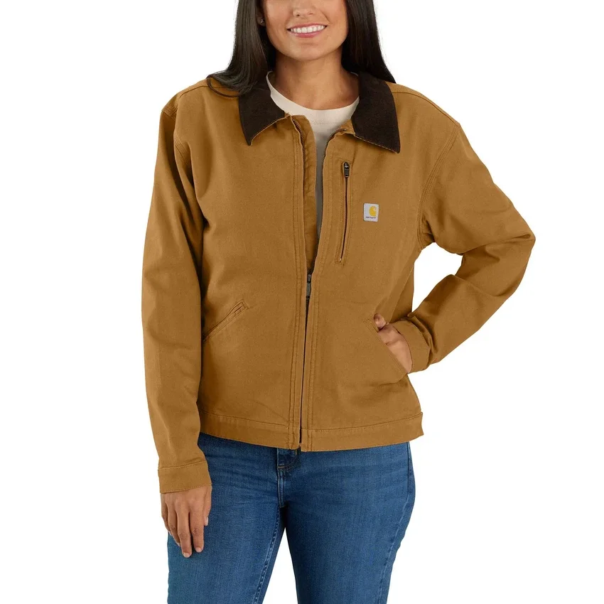 Ikonische Crawford Canvas Detroit Jacket für Damen