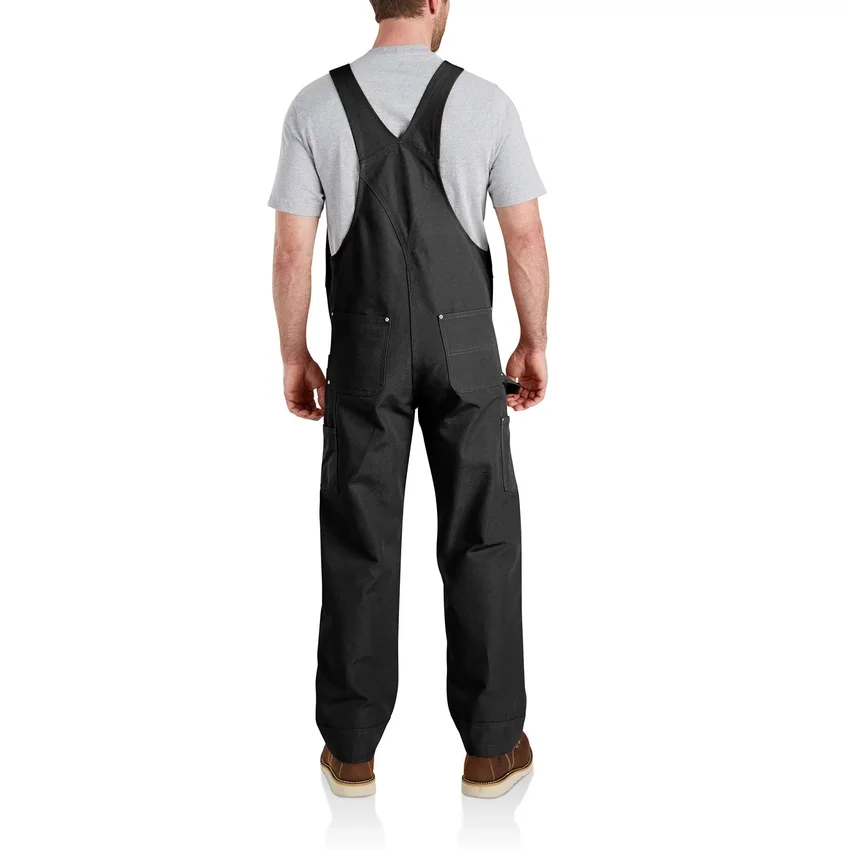 Ikonische R01-Latzhose für Herren in Relaxed Fit aus Entenstoff