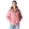 Ikonische Sierra-Jacke für Damen aus gewaschenem Entenstoff mit Sherpa-Futter