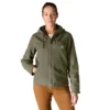 Ikonische Sierra-Jacke für Damen aus gewaschenem Entenstoff mit Sherpa-Futter
