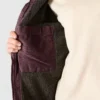 Ikonische Sierra-Jacke für Damen aus gewaschenem Entenstoff mit Sherpa-Futter