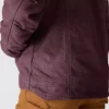 Ikonische Sierra-Jacke für Damen aus gewaschenem Entenstoff mit Sherpa-Futter