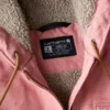Ikonische Sierra-Jacke für Damen aus gewaschenem Entenstoff mit Sherpa-Futter