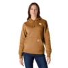 Ikonischer Clarksburg-Hoodie für Damen mit lockerem Schnitt, Fleecefutter und Logo