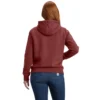 Ikonischer Clarksburg-Hoodie für Damen mit lockerem Schnitt, Fleecefutter und Logo