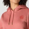 Ikonischer Clarksburg-Hoodie für Damen mit lockerem Schnitt, Fleecefutter und Logo