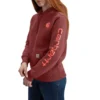 Ikonischer Clarksburg-Hoodie für Damen mit lockerem Schnitt, Fleecefutter und Logo