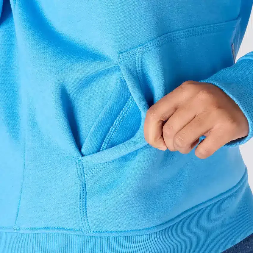 Ikonischer Clarksburg-Hoodie für Damen mit lockerem Schnitt, Fleecefutter und Logo