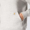 Ikonischer Clarksburg-Hoodie für Damen mit lockerem Schnitt, Fleecefutter und Logo