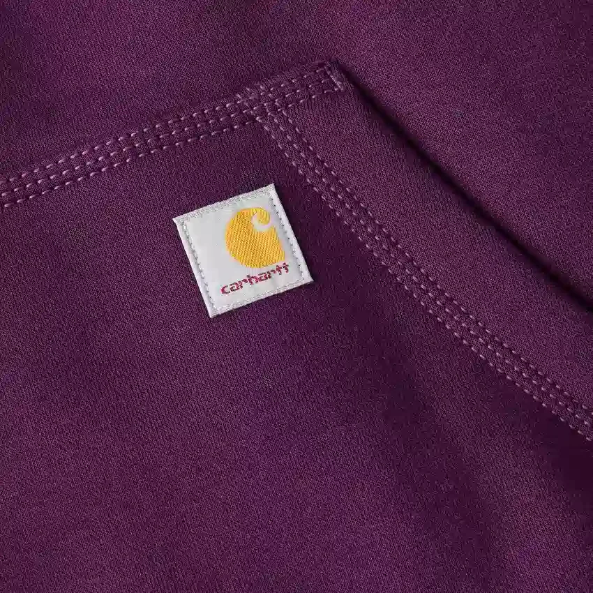 Ikonischer Clarksburg-Hoodie für Damen mit lockerem Schnitt, Fleecefutter und Logo
