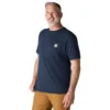 Ikonisches K87 Herren-Hemd mit Brusttasche, lockere Passform, schweres Baumwollgewebe
