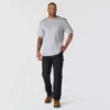 Ikonisches K87 Herren-Hemd mit Brusttasche, lockere Passform, schweres Baumwollgewebe
