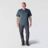 Ikonisches K87 Herren-Hemd mit Brusttasche, lockere Passform, schweres Baumwollgewebe