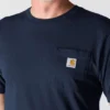 Ikonisches K87 Herren-Hemd mit Brusttasche, lockere Passform, schweres Baumwollgewebe