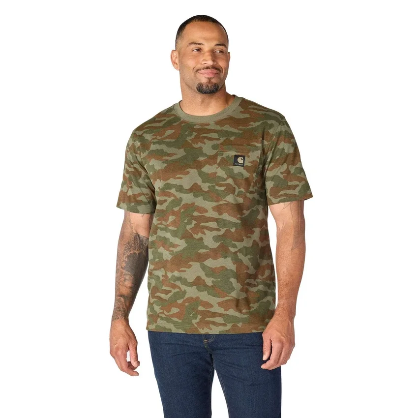 Irvine Hemd für Herren in Relaxed Fit mit Camouflage-Muster
